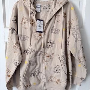 Disney Lion King Women's Character Embroidered Jacket Hoodie Xxl NWT